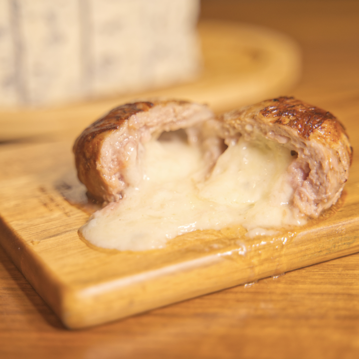 岐阜県産豚100%ハンバーグ弁当（4種のチーズin）